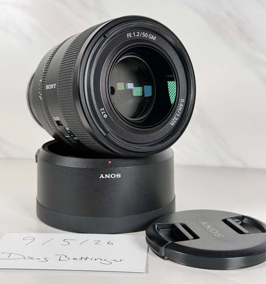 Sony FE 50mm F1.2 GM