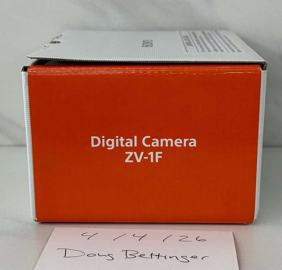 Sony ZV-1F Vlog Camera