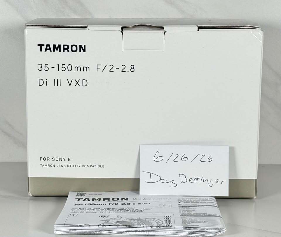 Tamron 35-150mm F2-2.8 Di III VXD Sony
