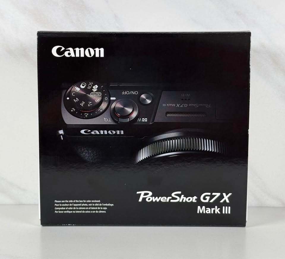 Canon G7X Mark III Camera