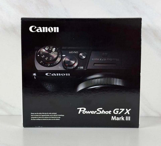 Canon G7X Mark III Camera