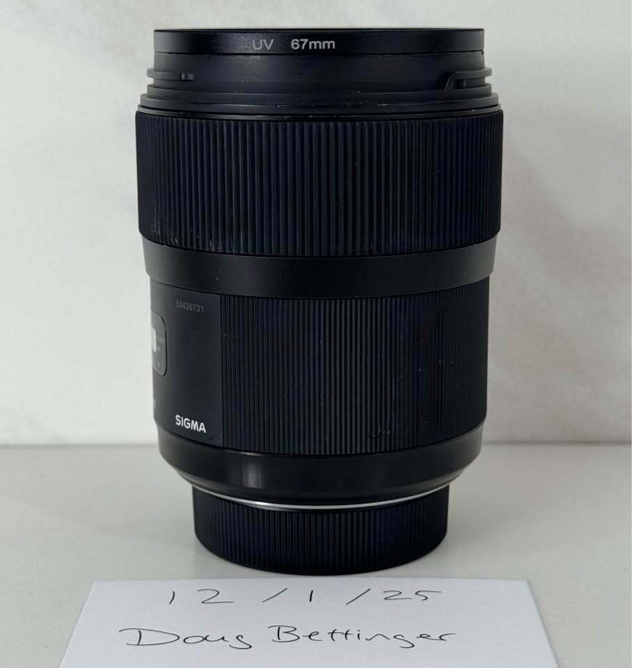 Sigma 35mm F1.4 DG Art Nikon