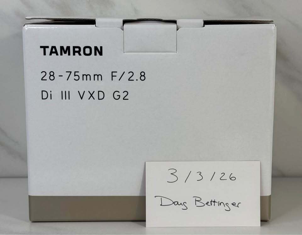 Tamron 28-75mm F2.8 Di III VXD G2 Nikon Z