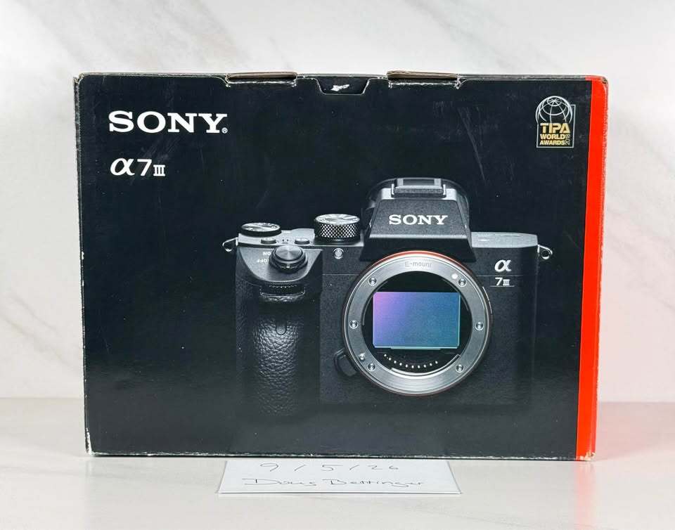 Sony A7 III Camera
