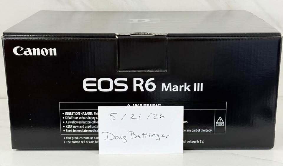 Canon EOS R6 Mark III