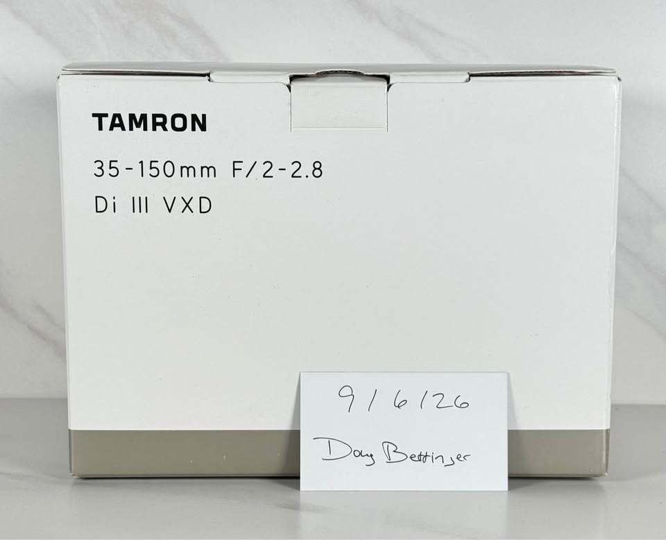 Tamron 35-150mm f/2-2.8 Di III VXD Sony E