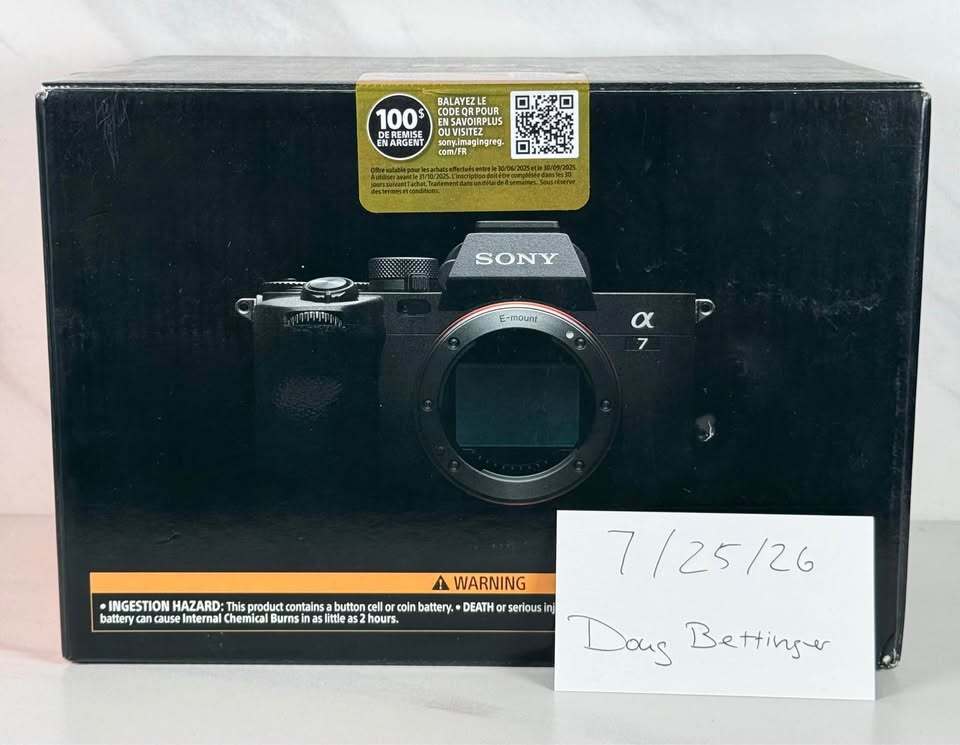 Sony A7 IV 33MP Camera