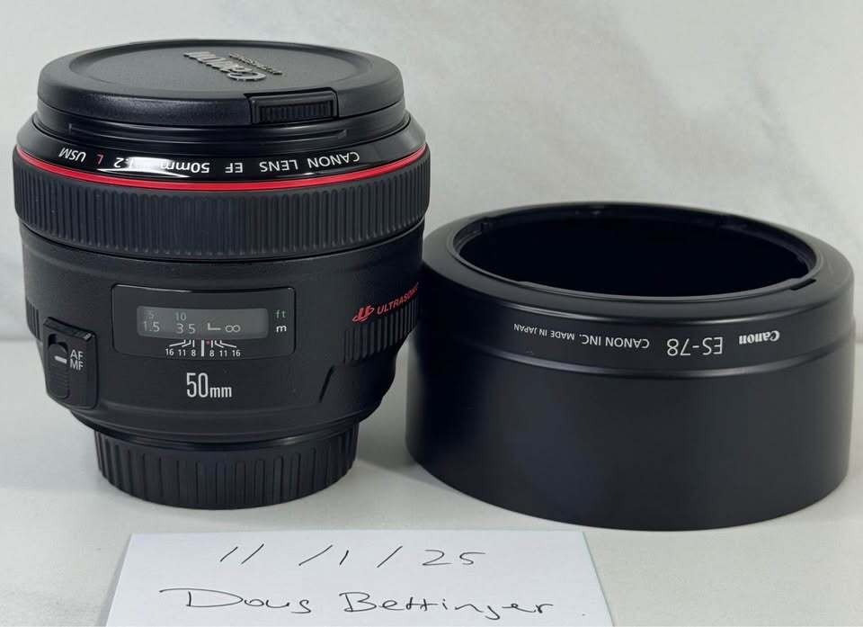 Canon EF 50mm F1.2 L USM