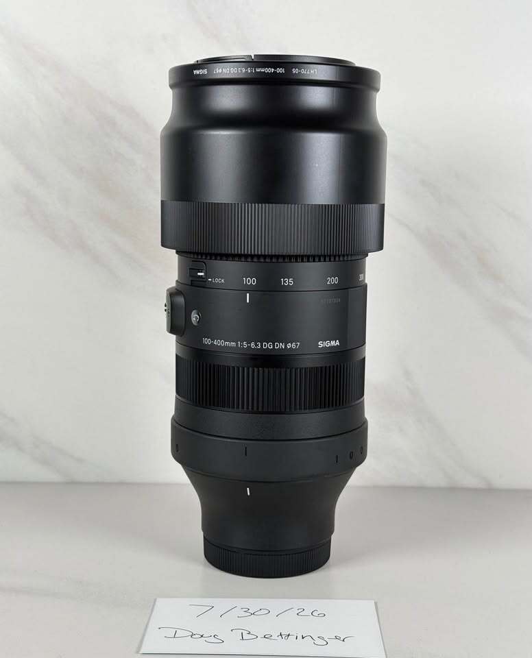 Sigma 100-400mm f/5-6.3 DG DN OS Sony