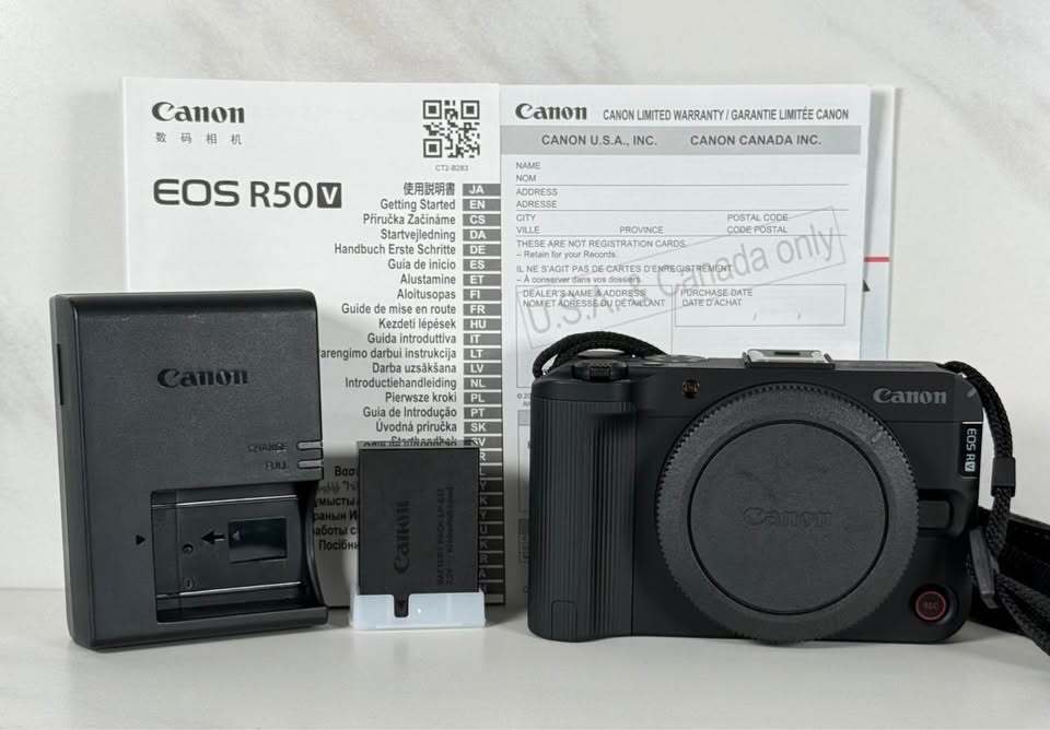 Canon EOS R50 V Camera