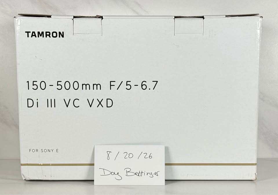 Tamron 150-500mm f/5-6.7 Di III VC VXD Sony