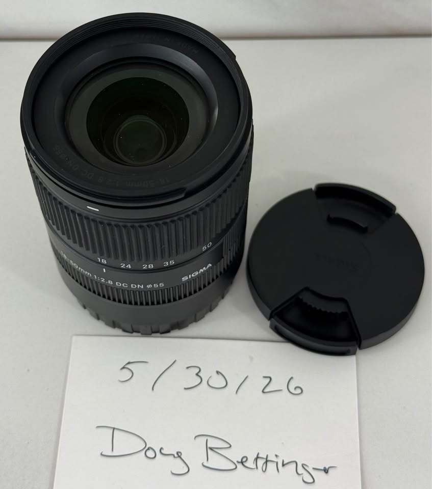 Sigma 18-50mm F2.8 DC DN Sony