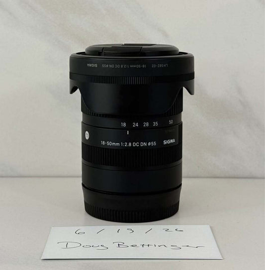 Sigma 18-50mm F2.8 DC DN Sony APS-C