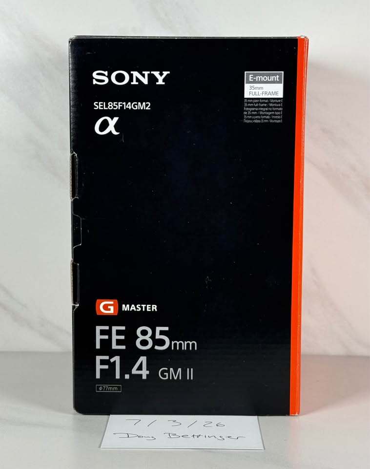 Sony FE 85mm F1.4 GM II