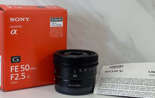 Sony FE 50mm F2.5 G