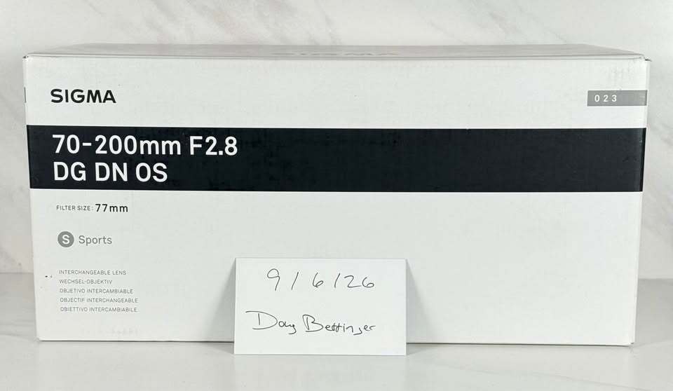 Sigma 70-200mm F2.8 DG DN OS Sony