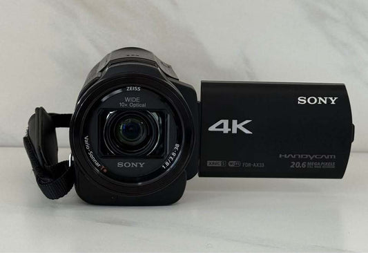 Sony FDR-AX33 4K Camcorder