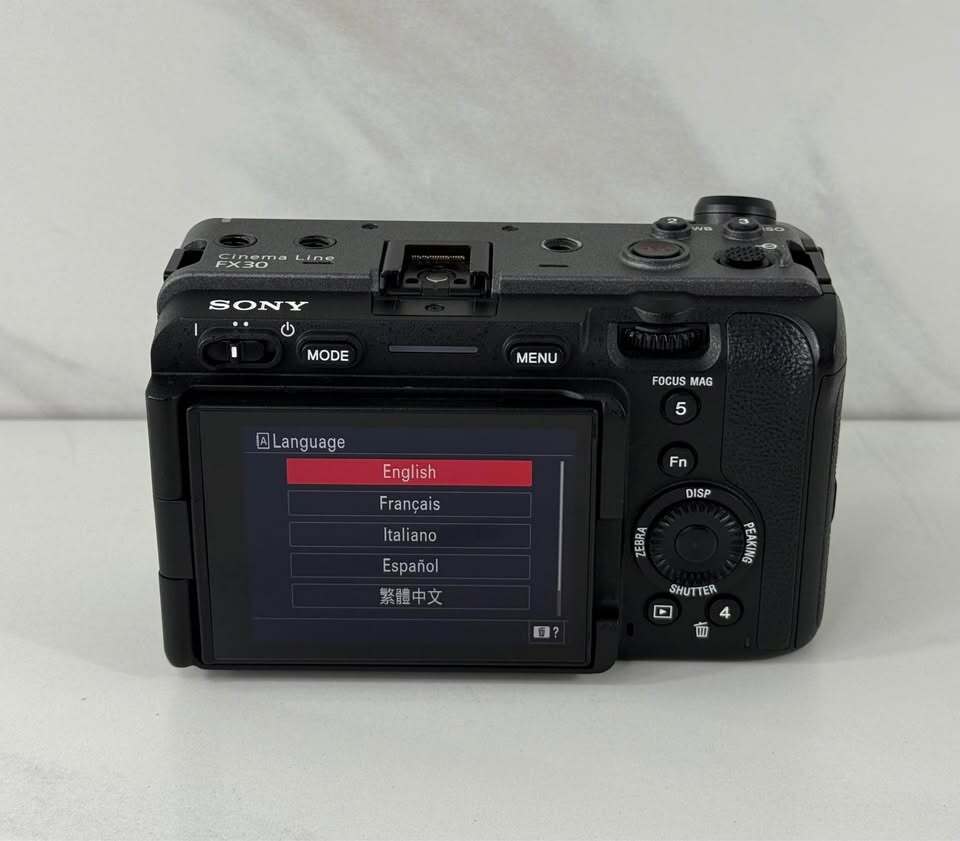 Sony FX30 Cinema Line Camera