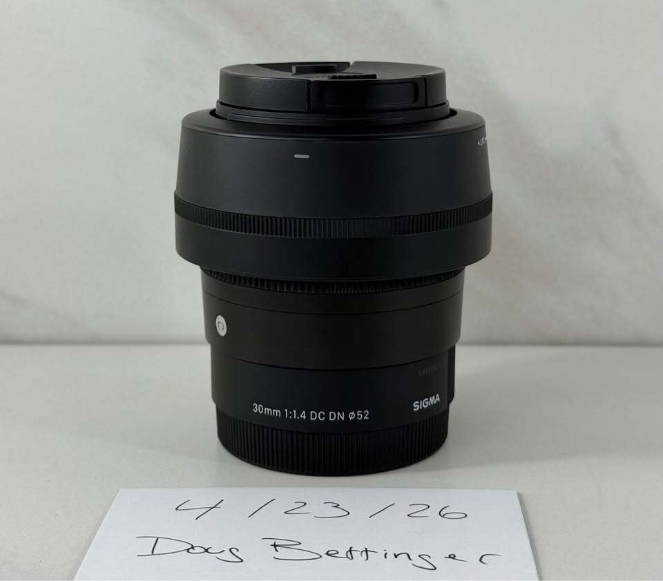 Sigma 30mm F1.4 DC DN Sony
