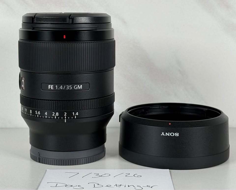 Sony FE 35mm F1.4 GM