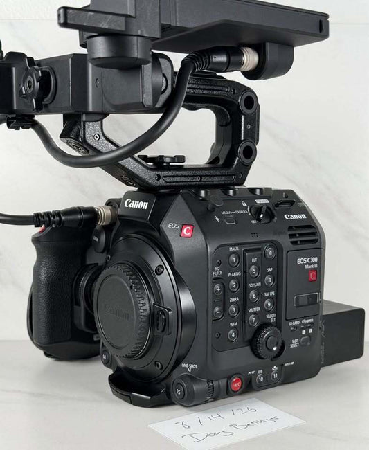 Canon C300 Mark III Cinema Camera