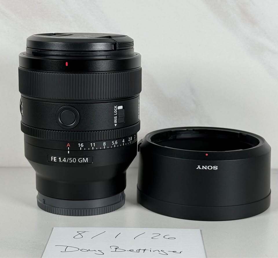 Sony FE 50mm F1.4 GM Lens