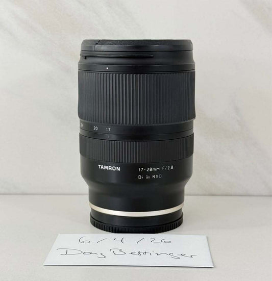 Tamron 17-28mm F2.8 Di III RXD Sony