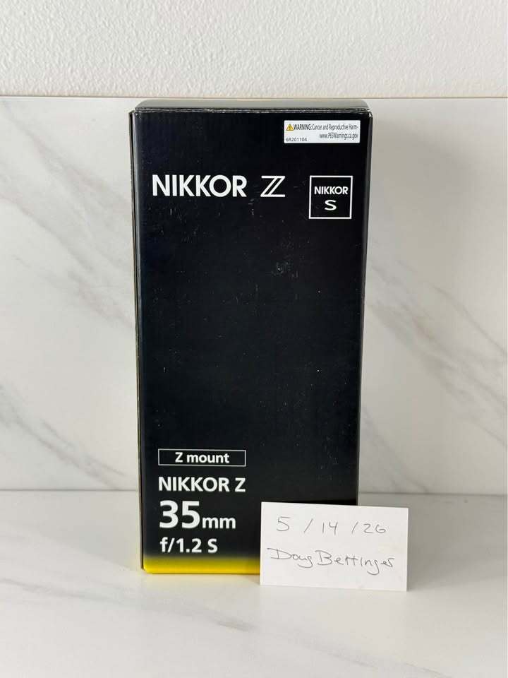 Nikkor Z 35mm F1.2 S Lens