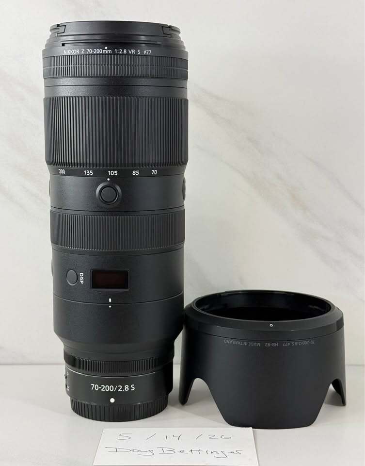 Nikkor Z 70-200mm F2.8 VR S Lens