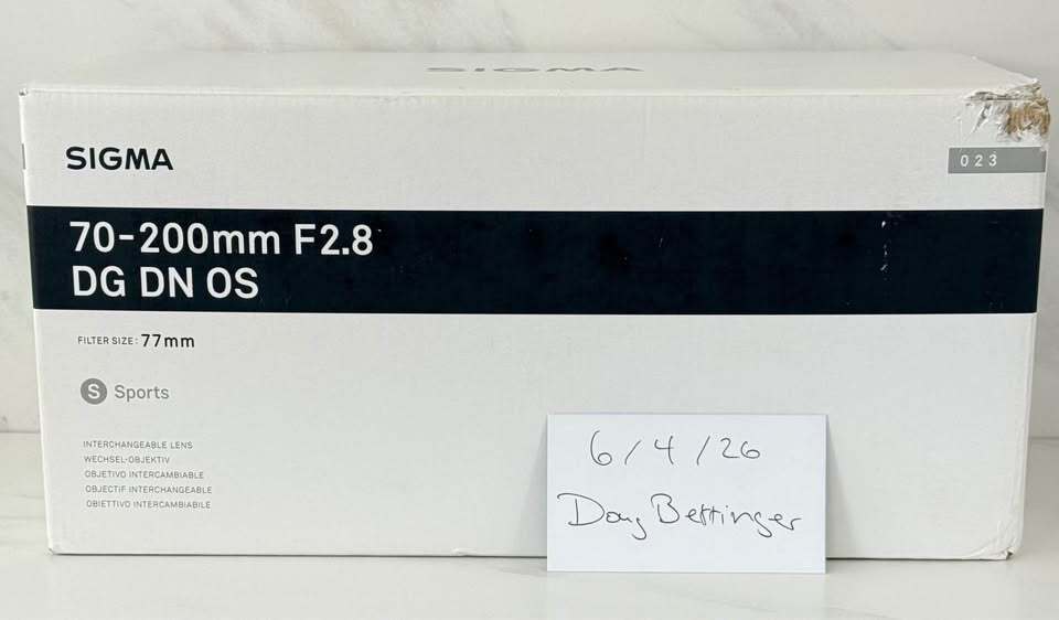 Sigma 70-200mm F2.8 DG DN Sony