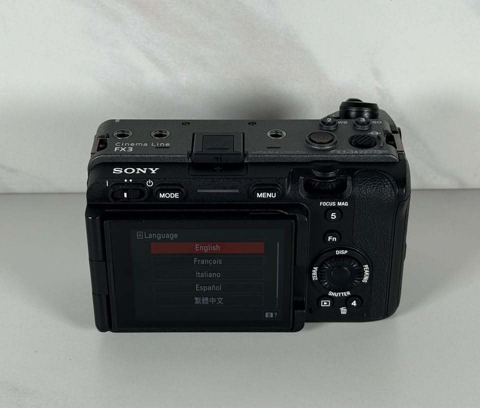 Sony FX3 Cinema Camera
