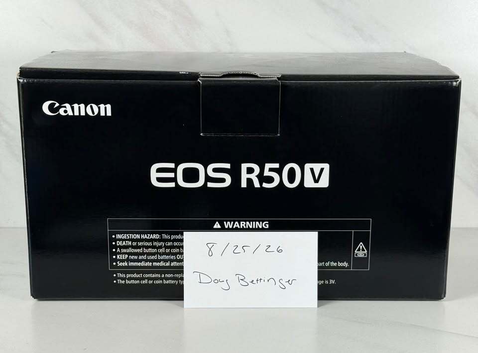 Canon EOS R50 V Camera