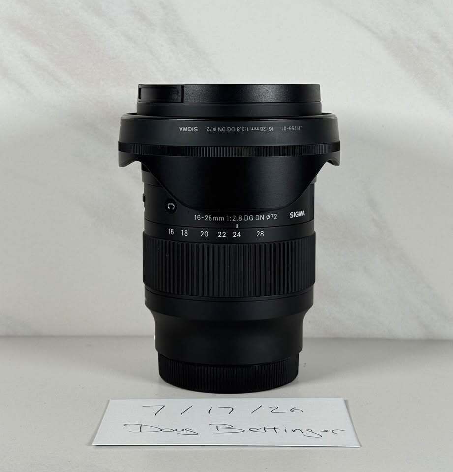 Sigma 16-28mm F2.8 DG DN Sony