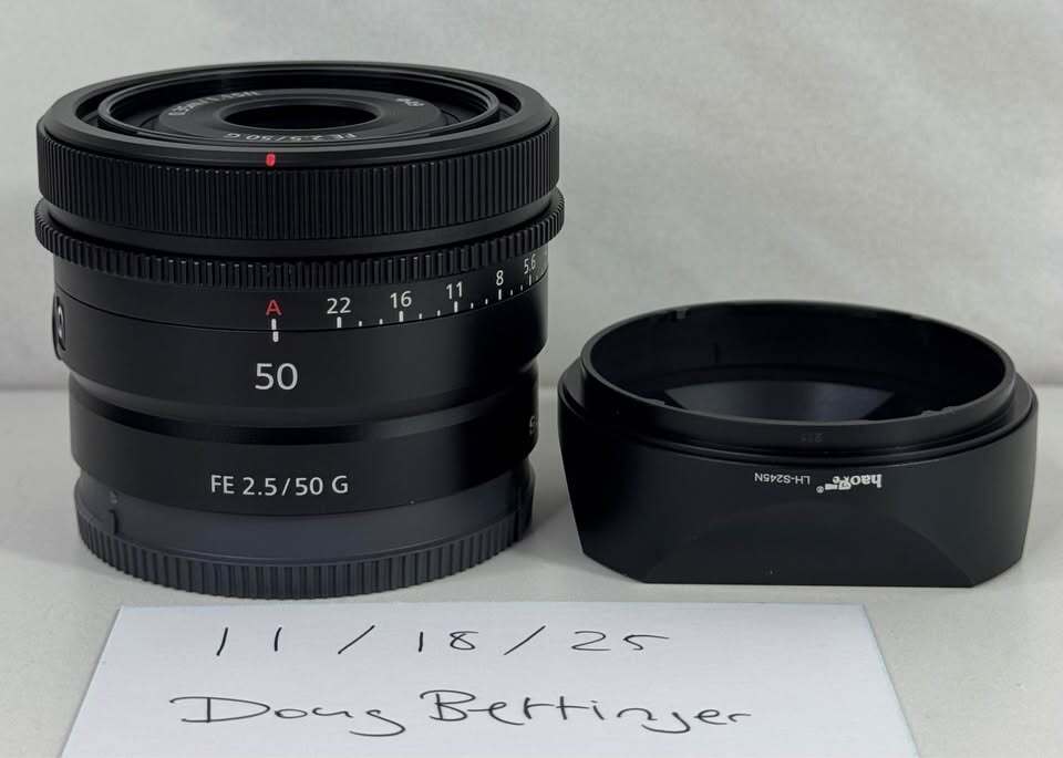Sony FE 50mm F2.5 G