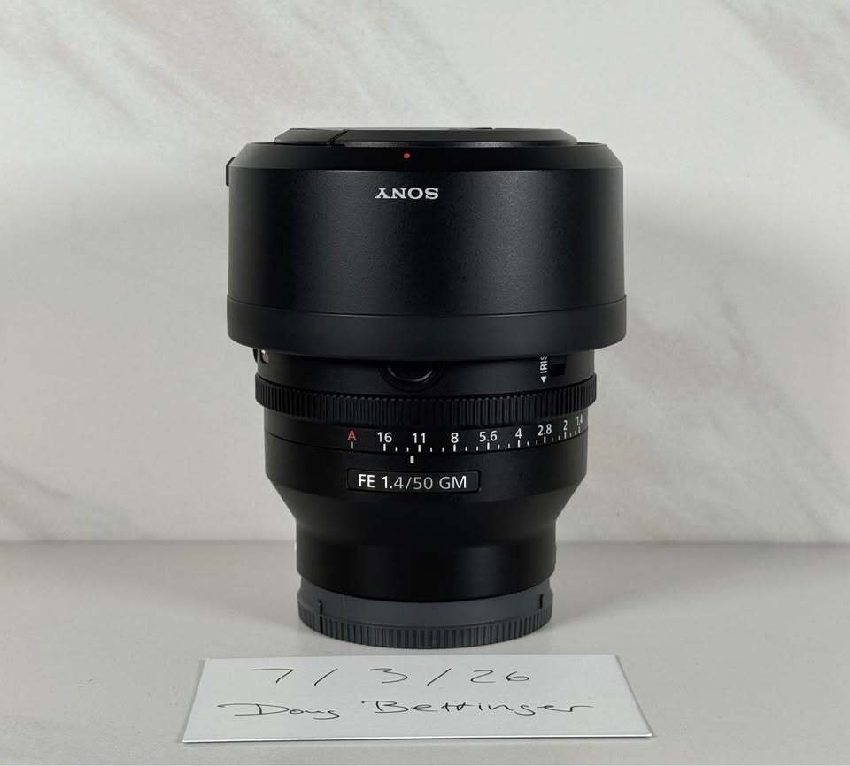 Sony FE 50mm F1.4 GM