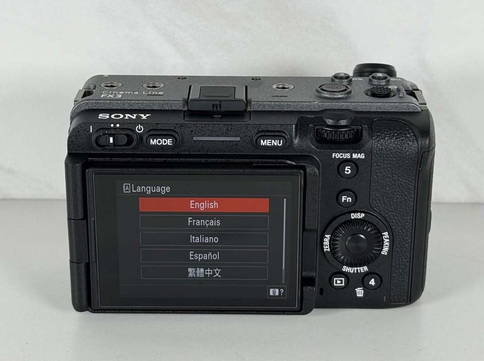 Sony FX3 Camera With Top Handle