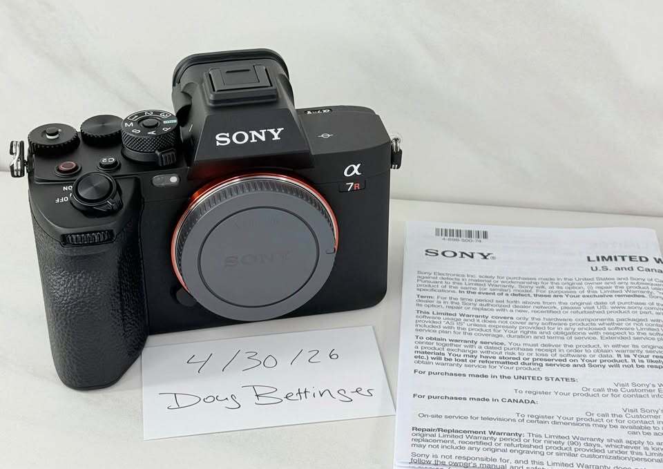 NEW Sony A7R V Camera