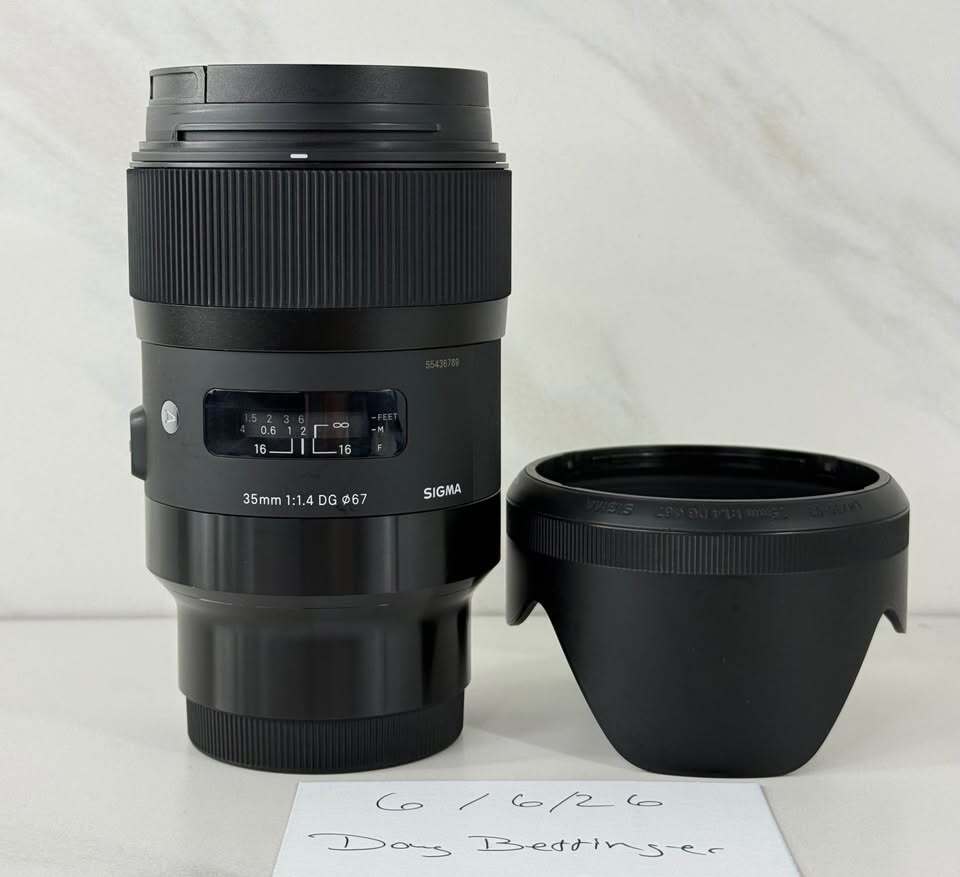 Sigma 35mm F1.4 DG HSM Art E-mount